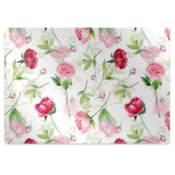 Podkładka pod krzesło Jaskrawe kwiatki