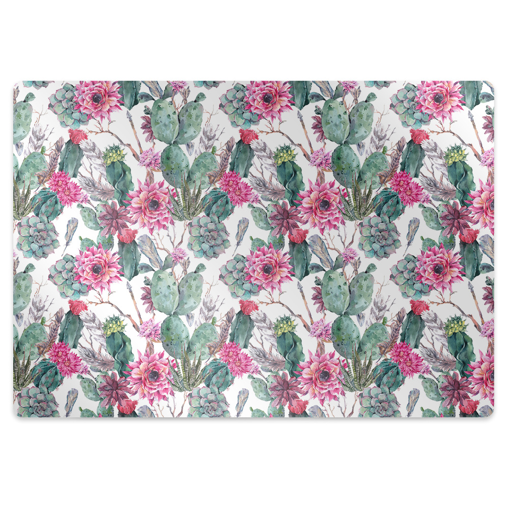 Mata ochronna na podłogę Sukulenty