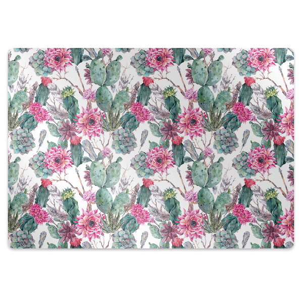 Mata ochronna na podłogę Sukulenty