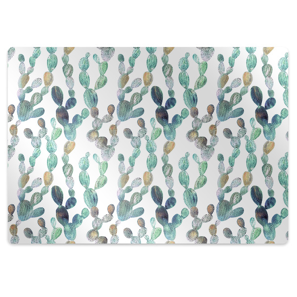 Mata pod krzesło Kaktusy