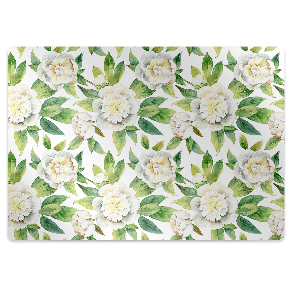 Mata pod krzesło Kolorowa flora