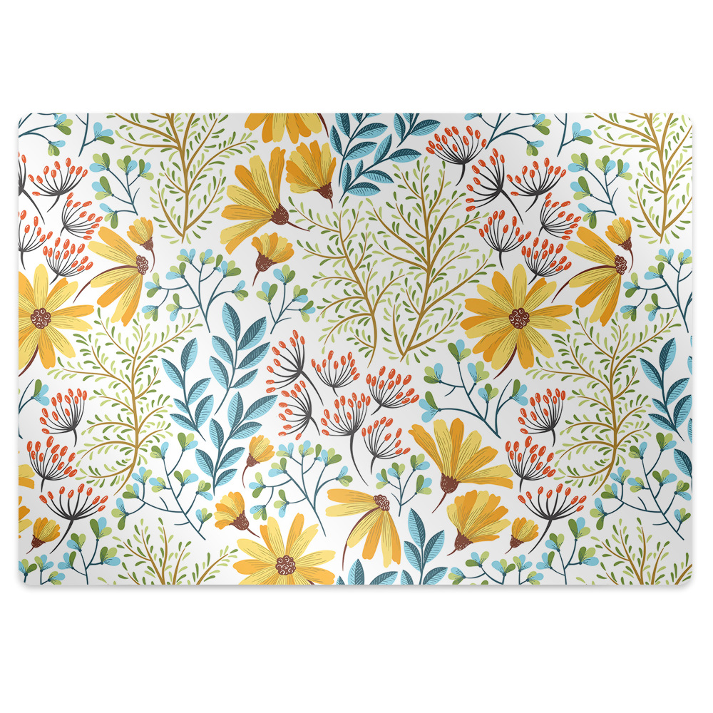 Podkładka pod krzesło Kwietna sztuka