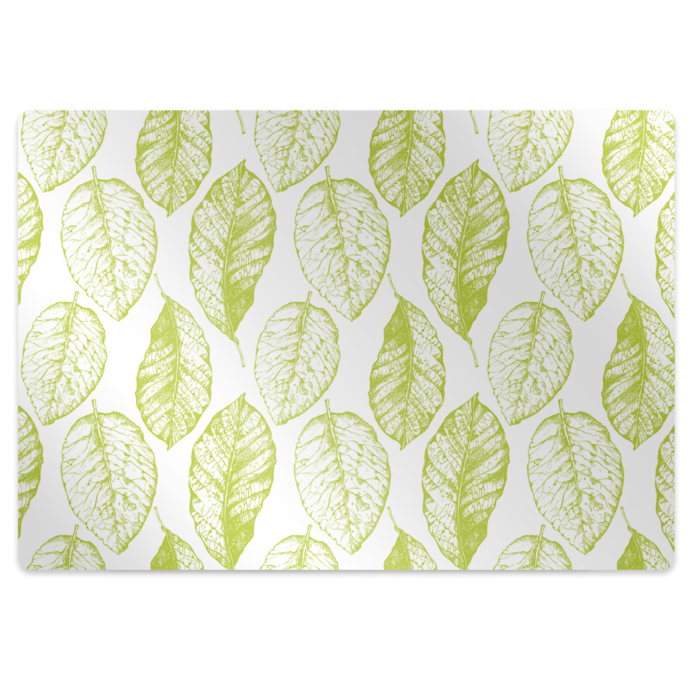Podkładka pod krzesło Zielone listki