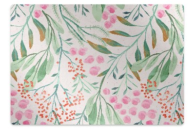 Mata pod krzesło Jarzębina listki