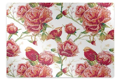 Podkładka pod krzesło Jaskrawe ptaki