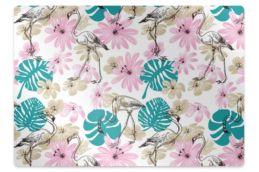 Podkładka pod krzesło Malowane piękne ptaki