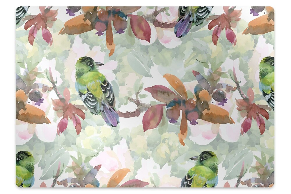 Podkładka pod krzesło Ptaki z tropików