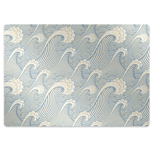 Podkładka pod krzesło Fale oceanu