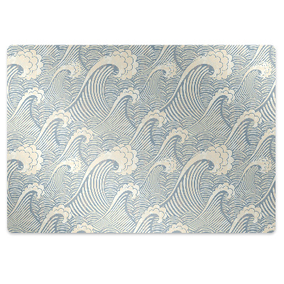 Podkładka pod krzesło Fale oceanu