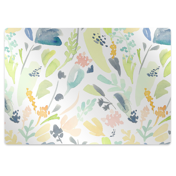 Mata pod krzesło Kwiatki