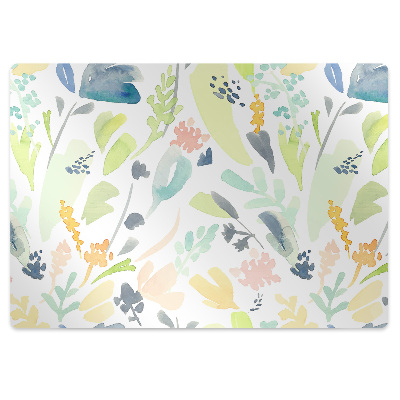 Mata pod krzesło Kwiatki