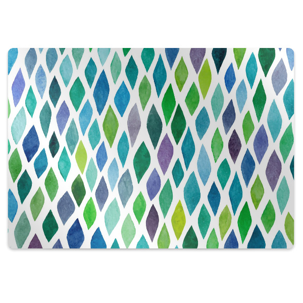 Mata ochronna na podłogę Barwne wzory