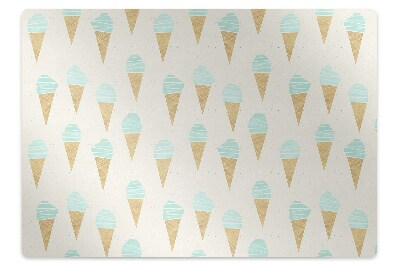 Mata pod krzesło biurowe Słodkie lody