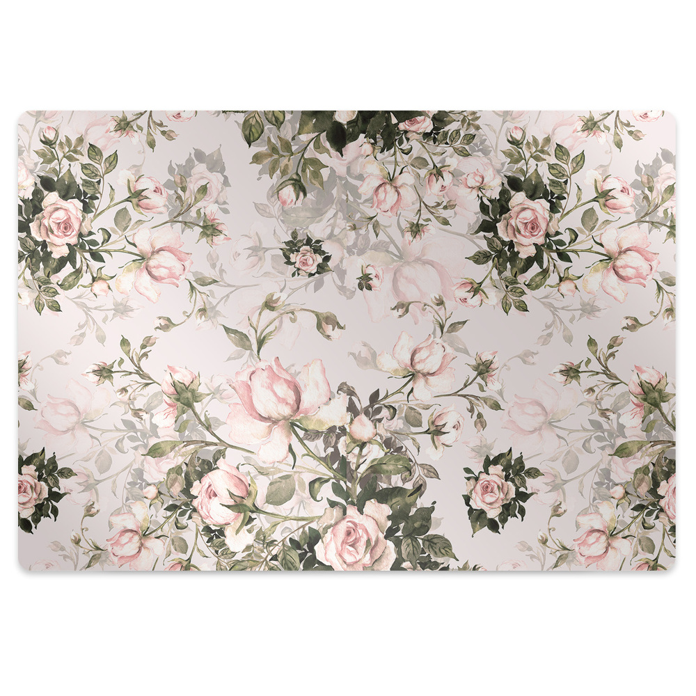 Podkładka pod fotel Barwne kwiatki