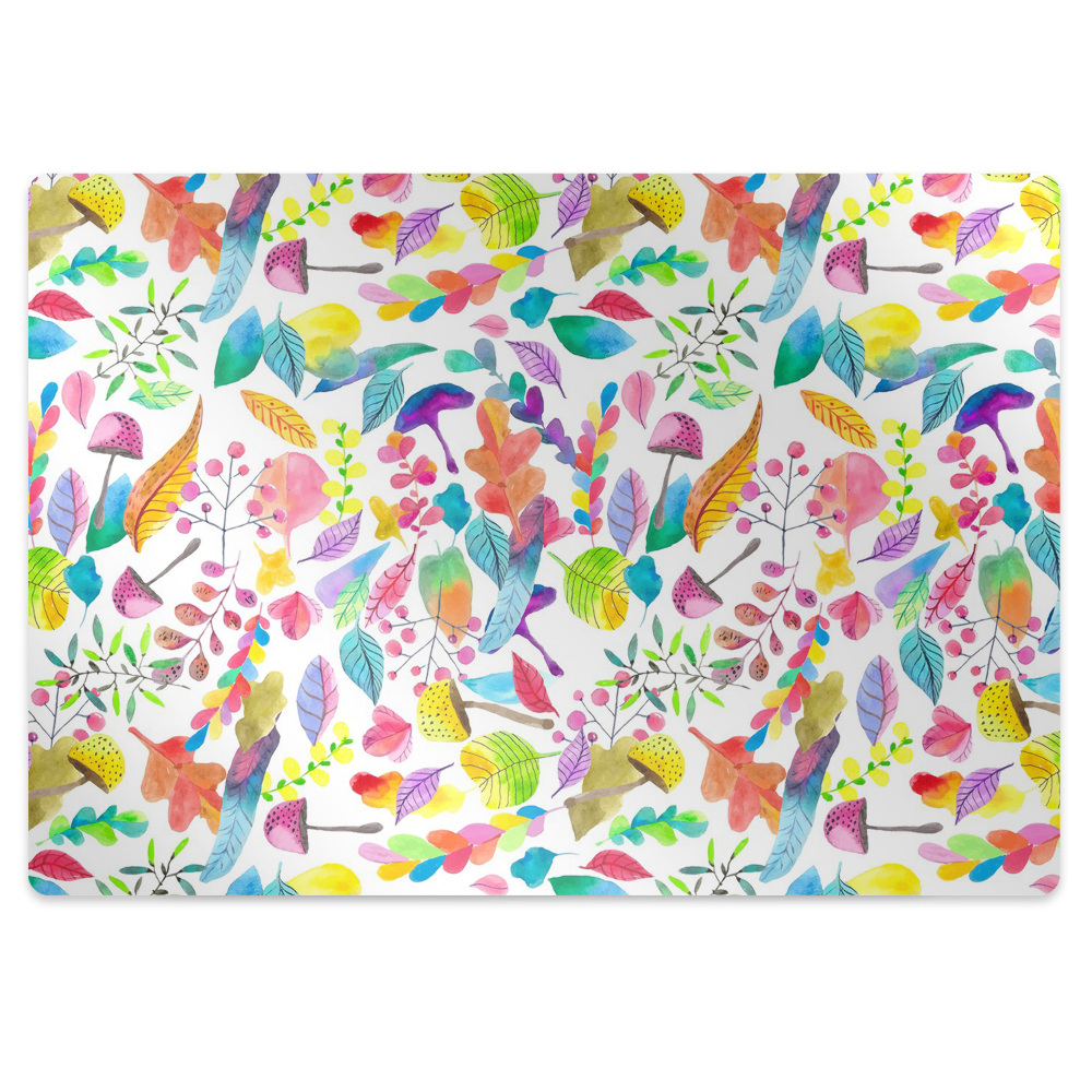 Mata pod krzesło Leśne grzyby