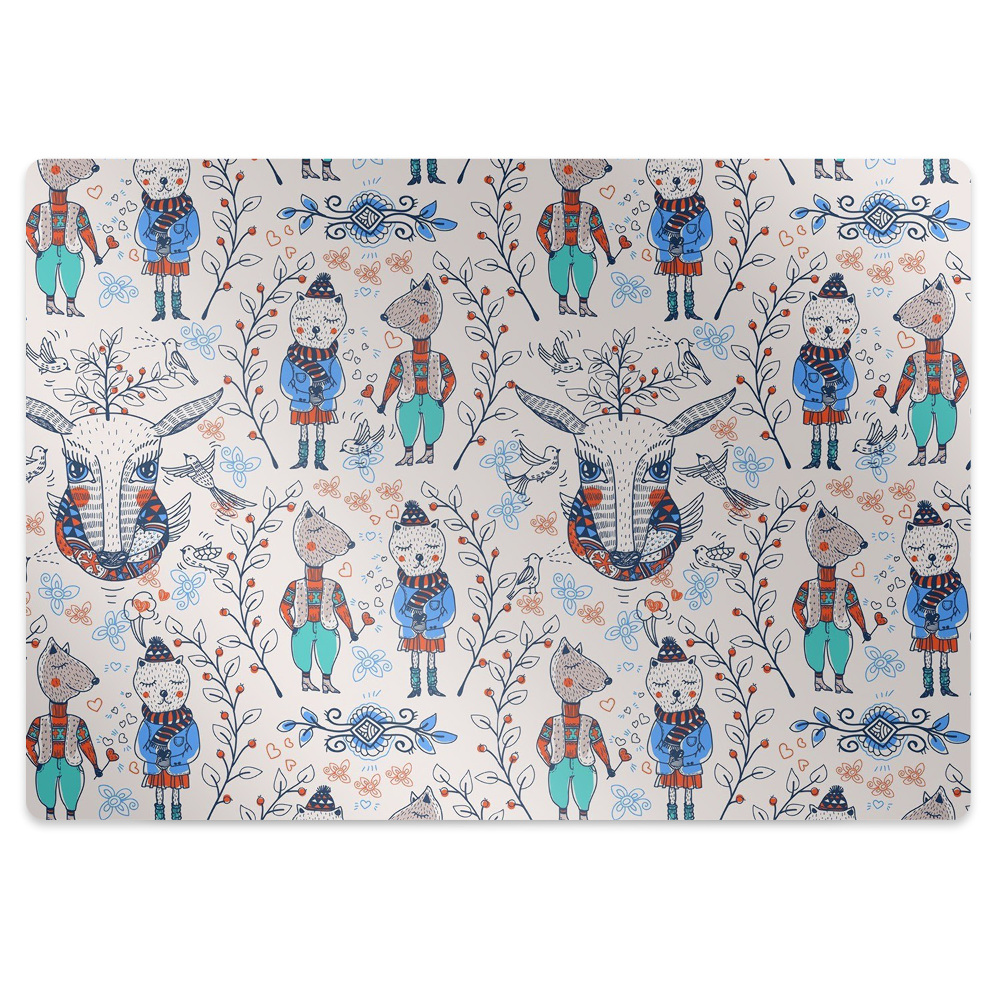 Dywanik pod fotel gamingowy Fauna