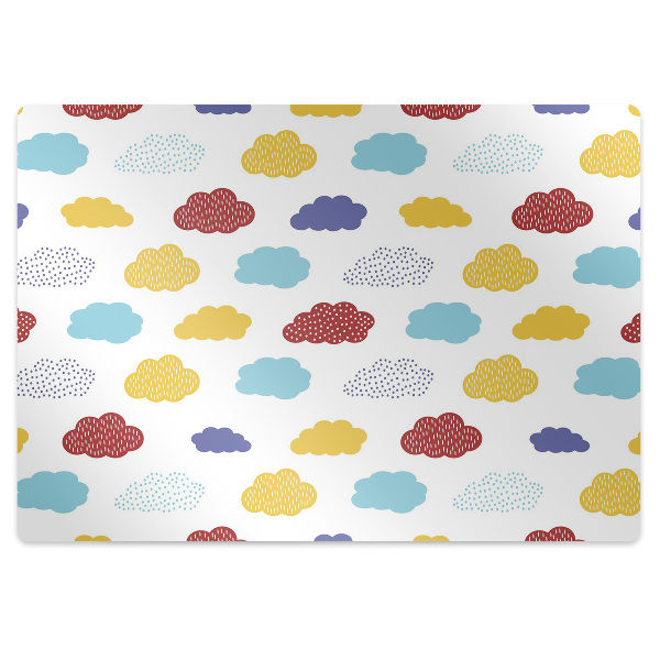 Podkładka pod krzesło Barwne chmury