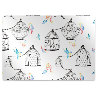 Mata ochronna na podłogę Ptasi motyw