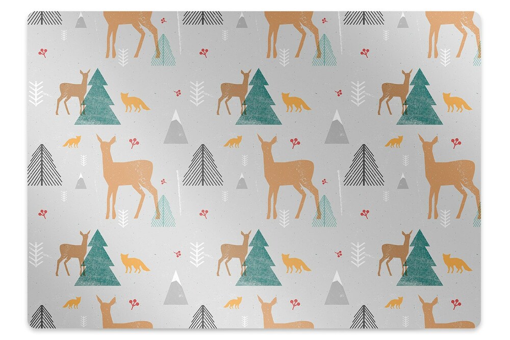 Podkładka pod krzesło Fauna leśna