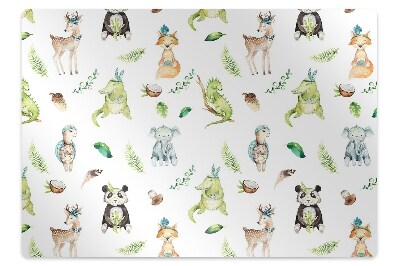 Podkładka pod krzesło Zwierzątka dla dzieci