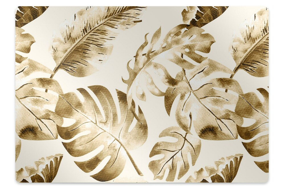 Mata ochronna na podłogę Listki palmy