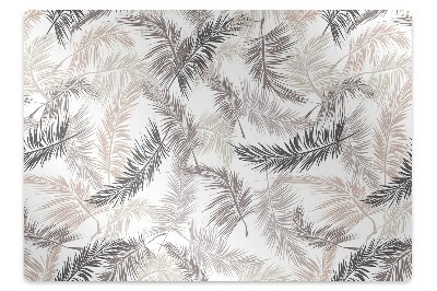 Mata pod krzesło Listki palmowe