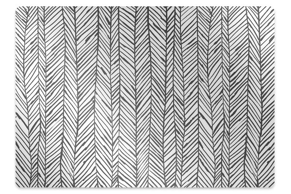 Mata pod biurko Wzór jodełka