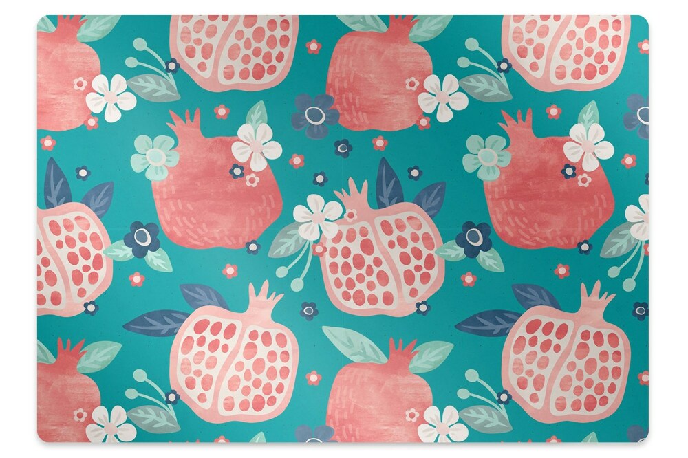 Mata pod krzesło Granat