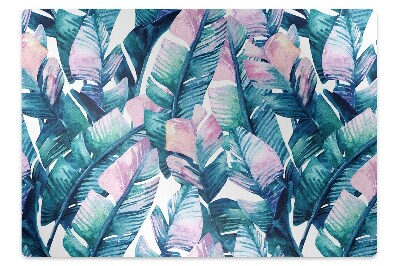 Mata ochronna pod krzesło Wielokolorowe listki