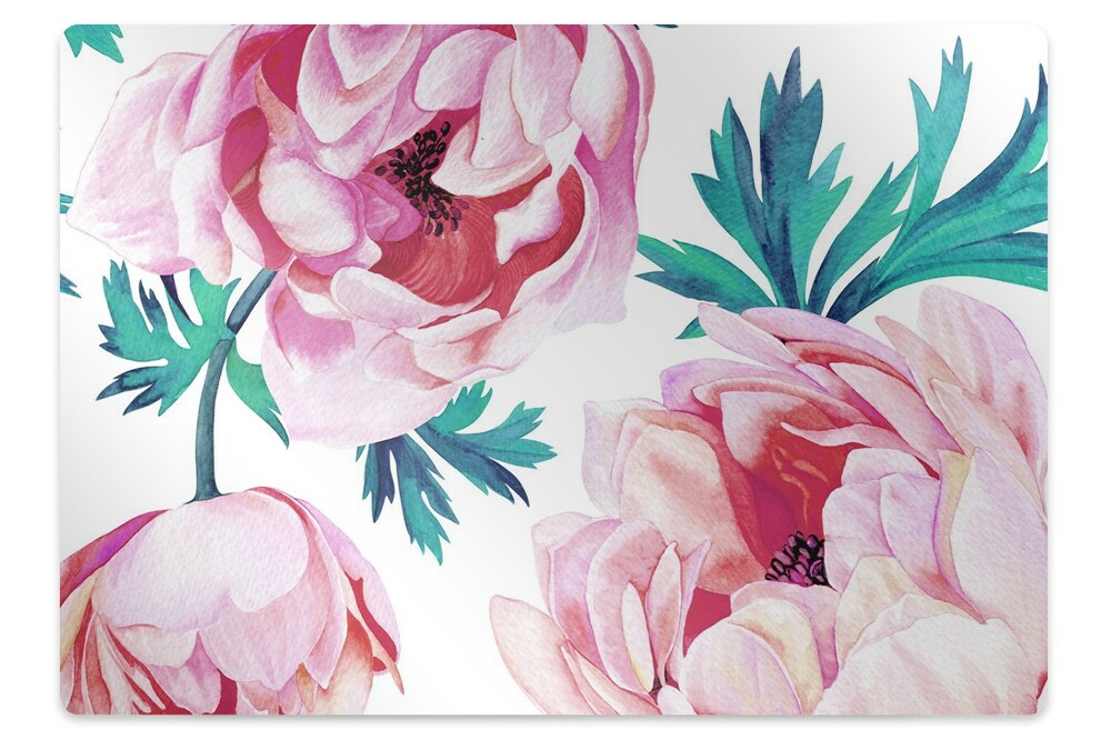 Podkładka pod krzesło Kwiaty maku