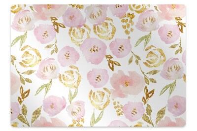 Podkładka pod krzesło Jasne kwiatki