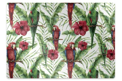 Podkładka pod krzesło Ptaki w dżungli