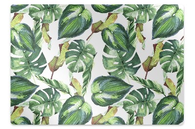 Mata ochronna pod krzesło Listki palmy