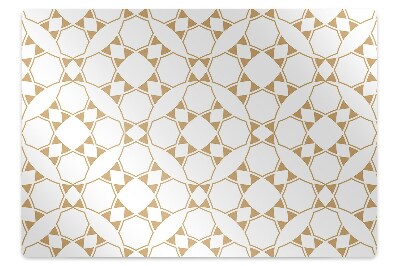 Mata pod krzesło Motyw geometryczny