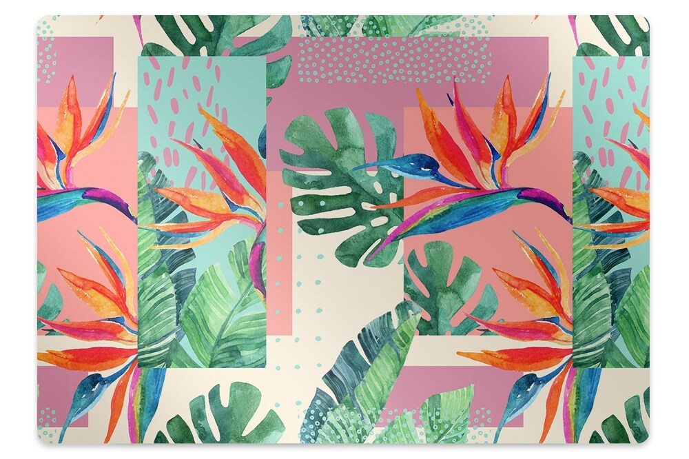 Mata pod krzesło Egzotyczna mozaika