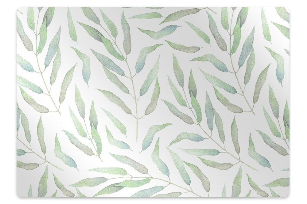 Podkładka pod krzesło na panele Delikatne listki