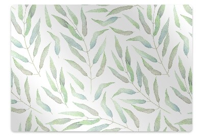 Podkładka pod krzesło na panele Delikatne listki