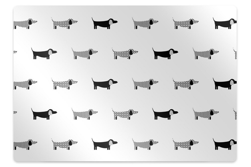 Podkładka pod krzesło Psi świat