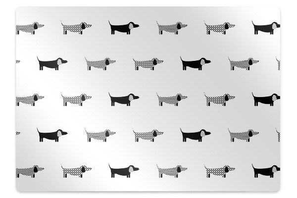 Podkładka pod krzesło Psi świat