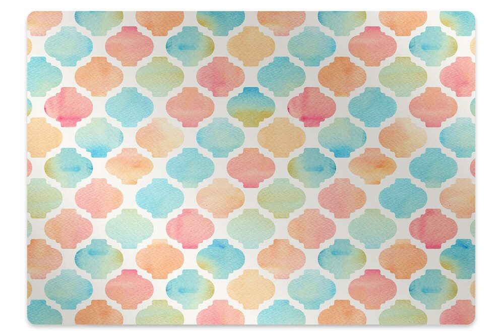 Podkładka pod fotel Kolorowy motyw