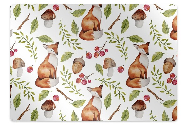 Podkładka pod krzesło Leśny świat zwierząt