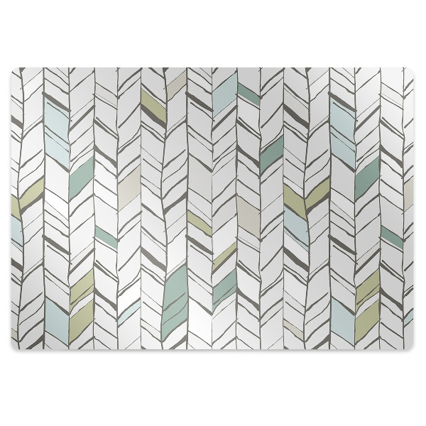 Podkładka pod krzesło Elegancka jodełka