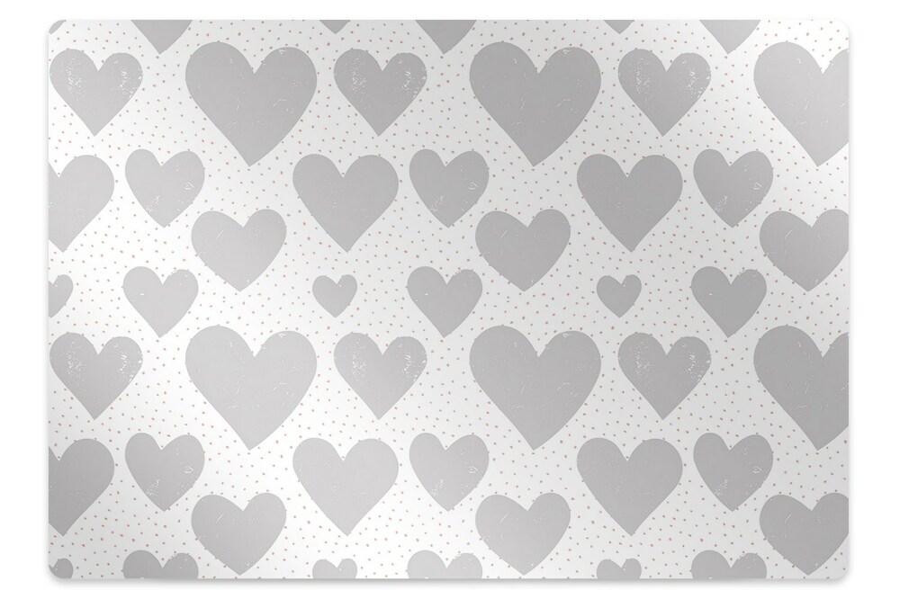 Podkładka pod krzesło Nietypowe serca