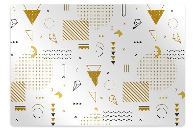 Mata pod krzesło Niezwykłe figury