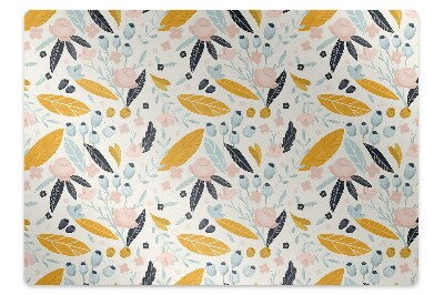Podkładka pod krzesło Pastelowe listki