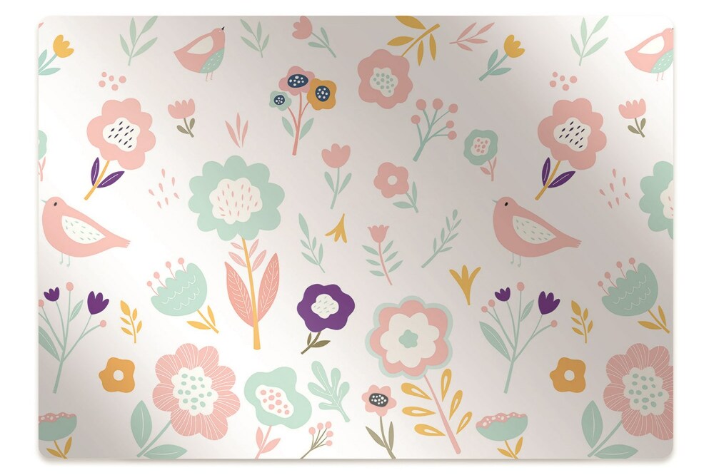 Dywanik pod fotel gamingowy Wróble