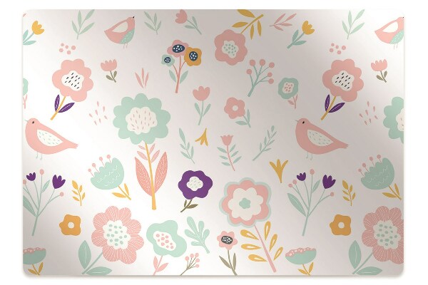 Dywanik pod fotel gamingowy Wróble