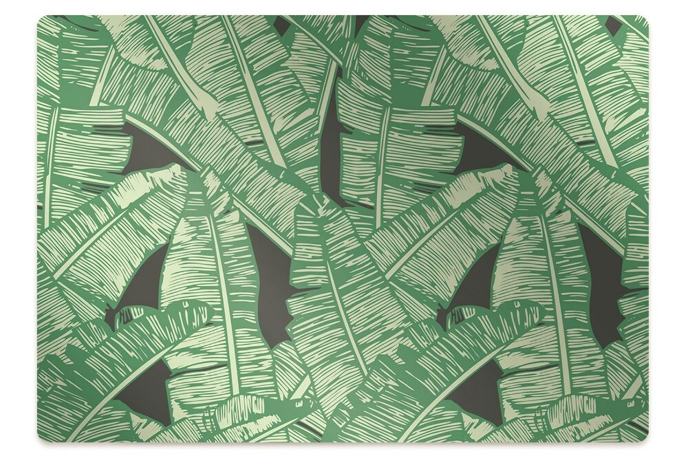 Mata pod krzesło Tropikalne palmy