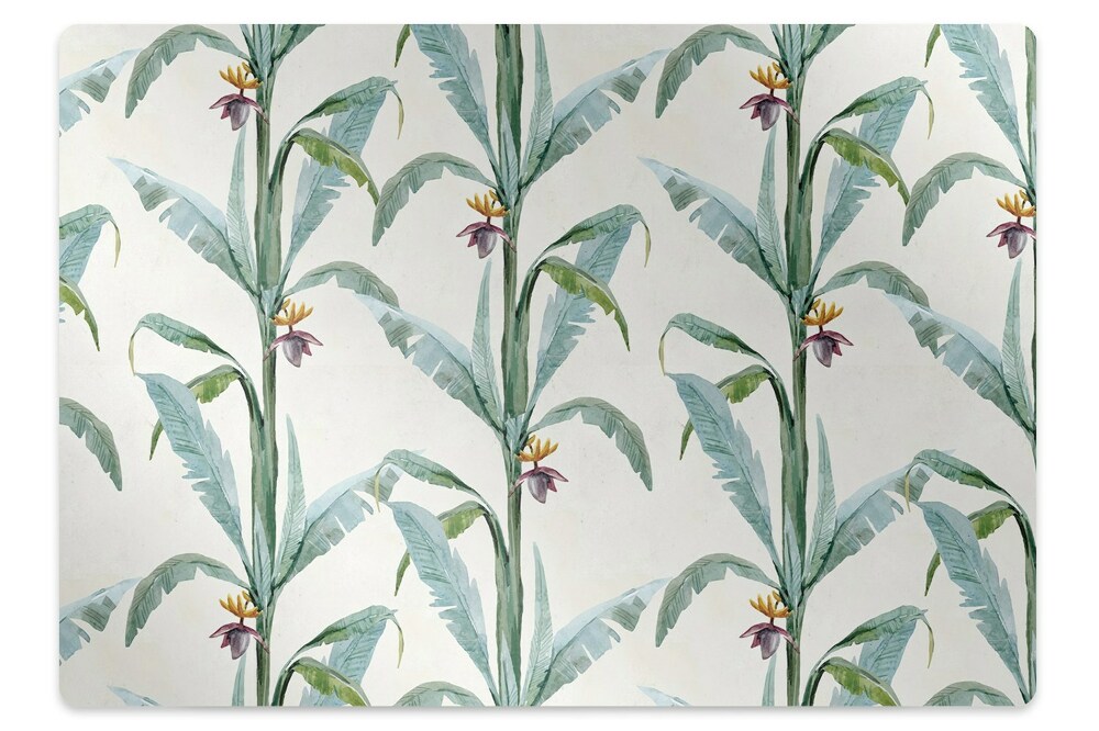 Mata pod biurko Egzotyczne rośliny