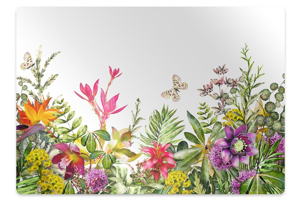 Podkładka pod krzesło Rośliny egzotyczne